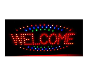 ป้ายไฟ LED WELCOME