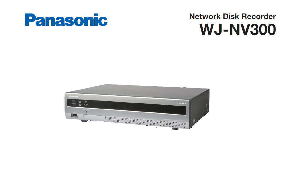 Panasonic DVR WJ-NV300