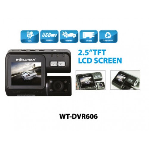 กล้องติดรถยนต์ WT-DVR606